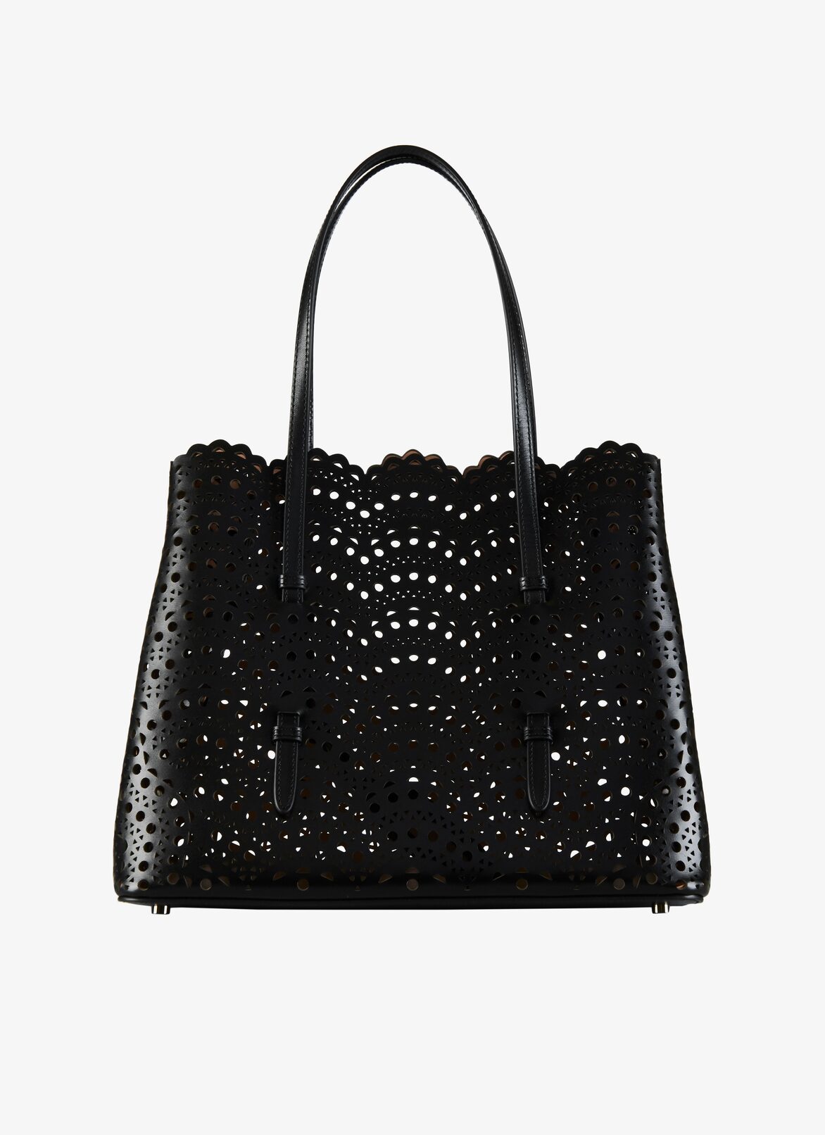 Mina 32 Tote Bag ALAÏA BLACK MINA 32 TOTE BAG